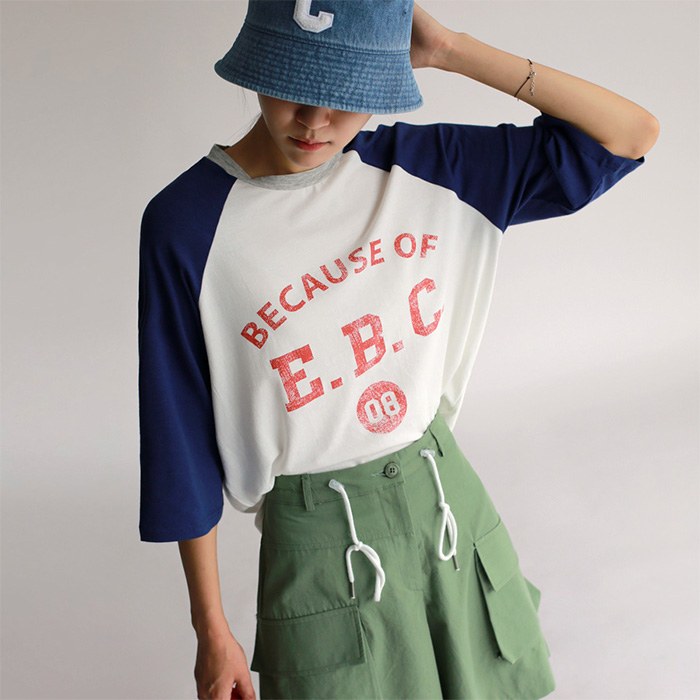 BICOZ Raglan 7bu Sleeved Tee