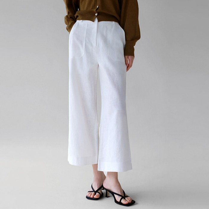 8bu linen slacks