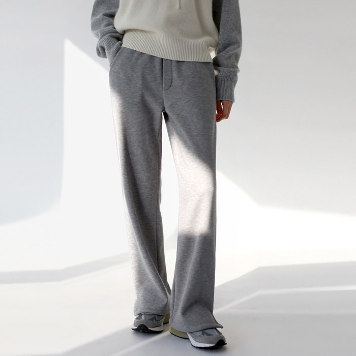 Thick fleece team wide pants