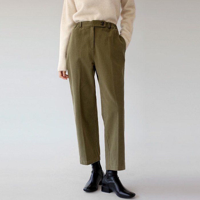 Two button closing fleece pants