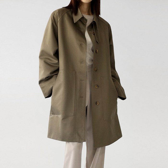 NEW 5% Stand Harp Trench Coat